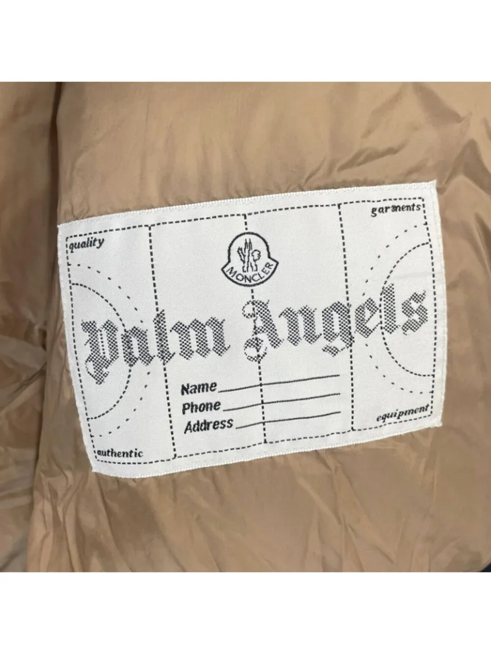 Moncler AW Down Vest Nylon Black